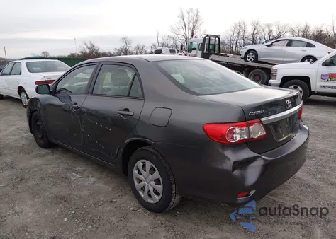 2011 Toyota Corolla Le from USA, damaged, VIN JTDBU4EE6BJ093287